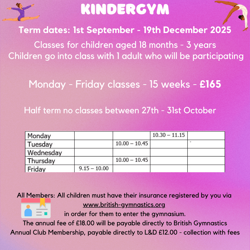 Kindergym Sept Dec 2025