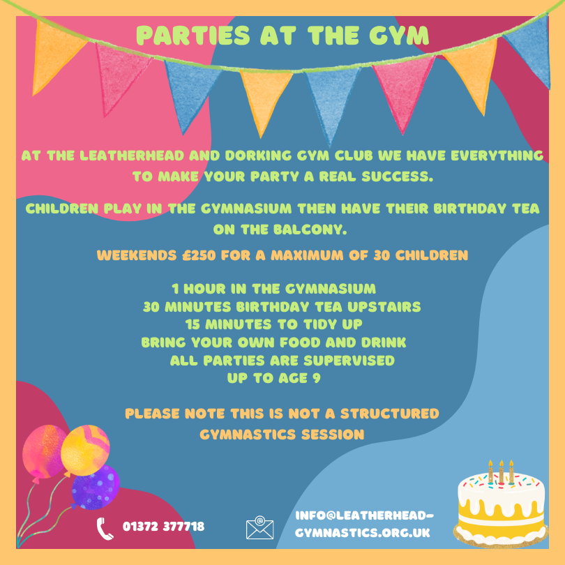 Parties at the Gym