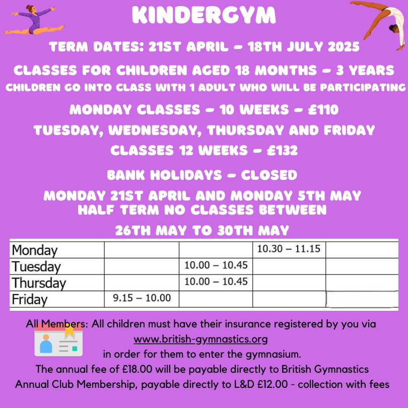 Copy of Kindergym April July 25