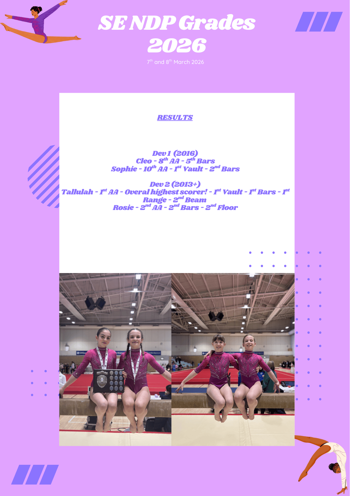 SE NDP Grades 2026 day 2